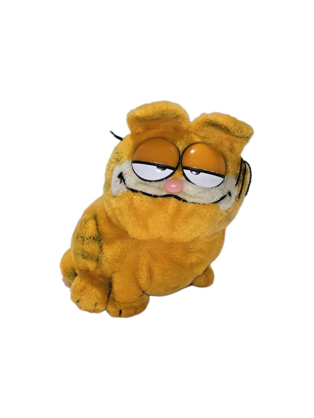 Vintage 1981 Garfield United Feature Syndicate Plush Toy Made in Korea, VGC